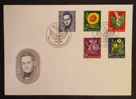 B300) 1961 Pro Juventute FDC ohne Adresse Kt. 20.-