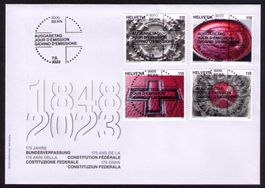 2023_175 Jahre Bundesverfassung_FDC 7.9.23_3000 Bern_ET-VO !