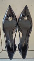 Original Dolce & Gabbana Schwarze Lackleder-Pumps Gr.38