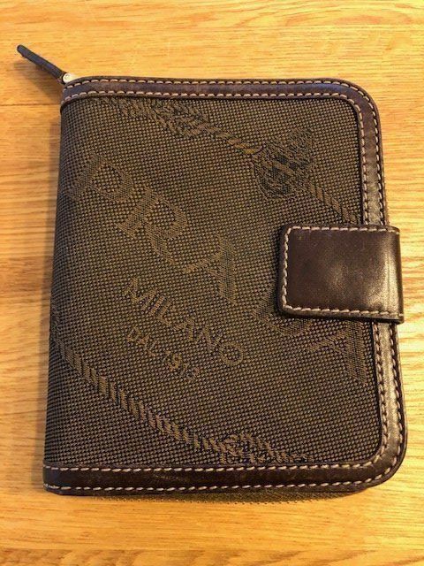 Portamonete: Prada Portemonnaie Brieftasche braun – Usato da Reinach BL venduto da Vegasjack