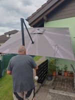 Sonnenschirm  Ampel Grau guter Zustand