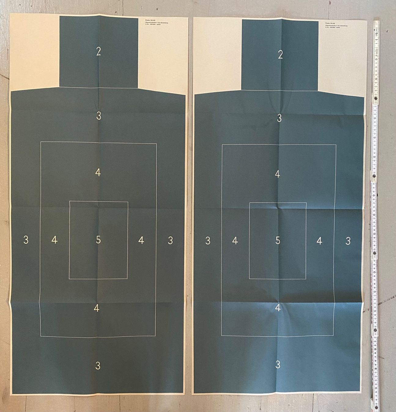 Tir à l'arc: 2 Stück Figurenscheibe 5er Einteilung – D'occasion à Winterthur par nor_qtg7 1