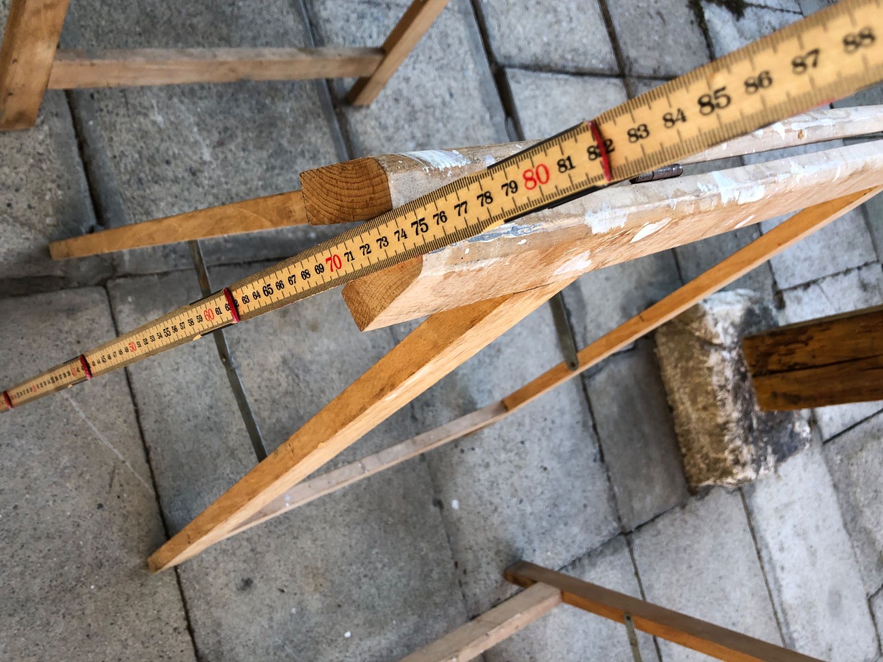 Altro in Scrittura & Disegno: 2 Malerbock Holzfuss Gestell Holz Arbeitsgestell – Usato da Niederrohrdorf venduto da beniledergerber 3