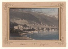 VERNET GENFERSEE, AQUATINTA UM 1860