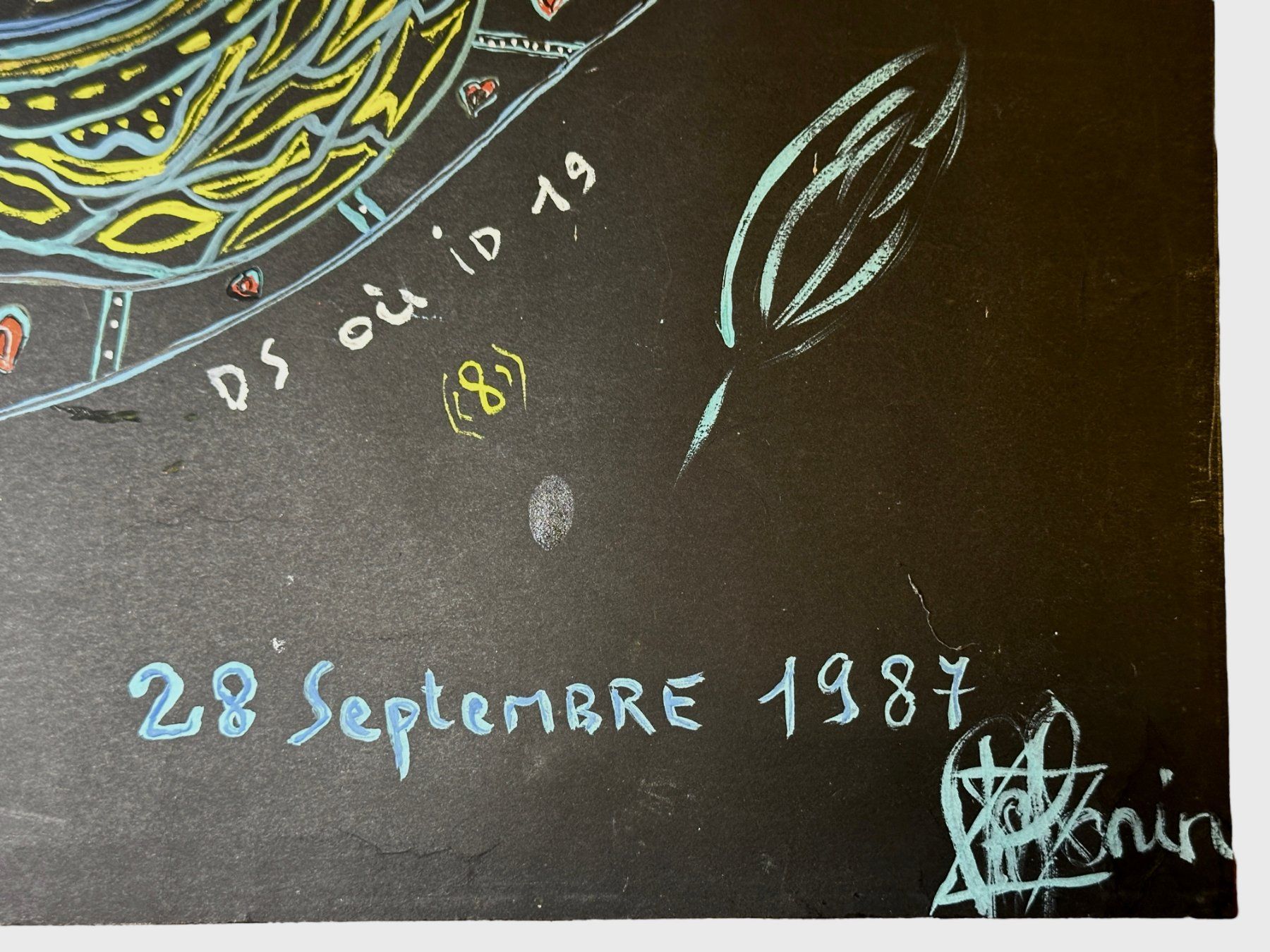Tableaux: Peinture techniques mixtes sur papier. Signée – D'occasion à Morges par magicle 1