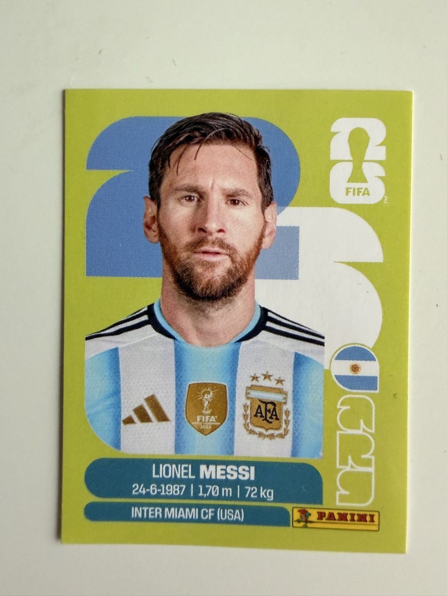 Panini Lionel Messi WM 2026 ARG 17 (Neu (gemäss Beschreibung)) in ...