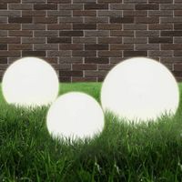 Jeu de lampe boule 3 pcs