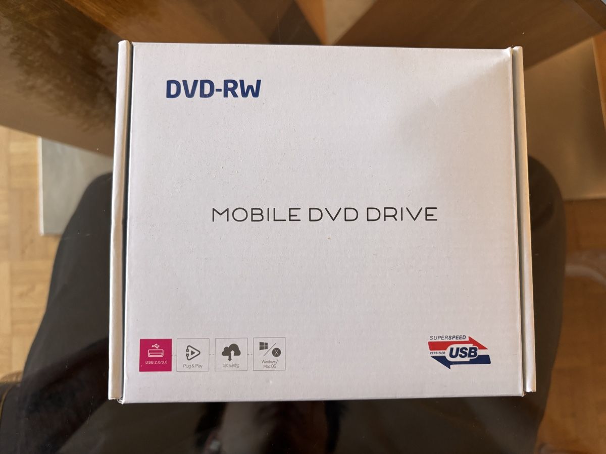 Audio- & Mediensysteme: Externes DVD-RW Laufwerk  – Gebraucht aus Thalwil von floh_biss161