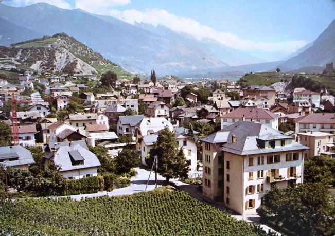 Cartes postales: SIERRE Quartier de Villa – D'occasion à Jona par philajona