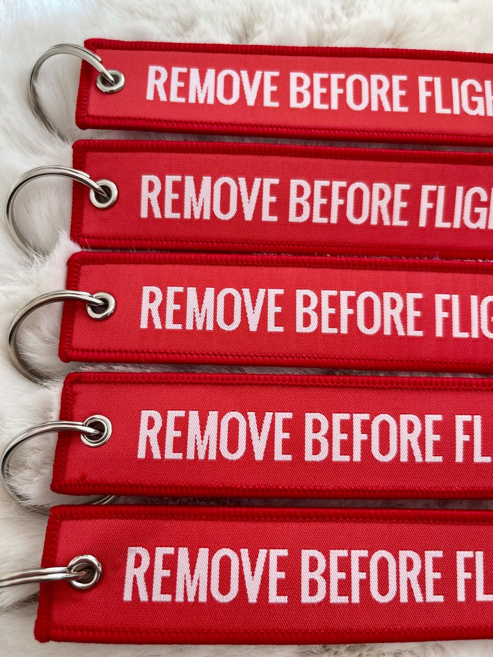 Portachiavi: 5 x Remove before flight Key chain bibelot Schlüsselanhänge – Nuovo e nell'imballaggio originale da Couvet venduto da Aura_aura 2
