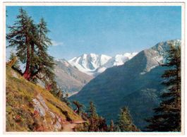 Auf dem Weg nach Muottas Muragl, datiert 1959