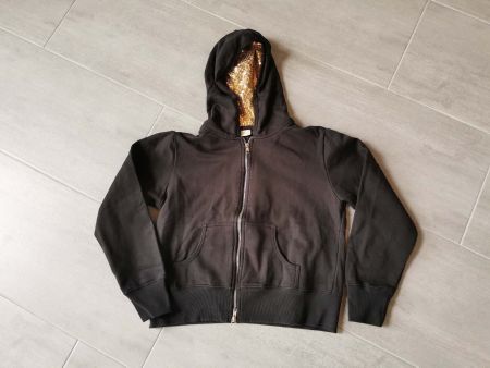 Sweat-Jacke mit Pailletten