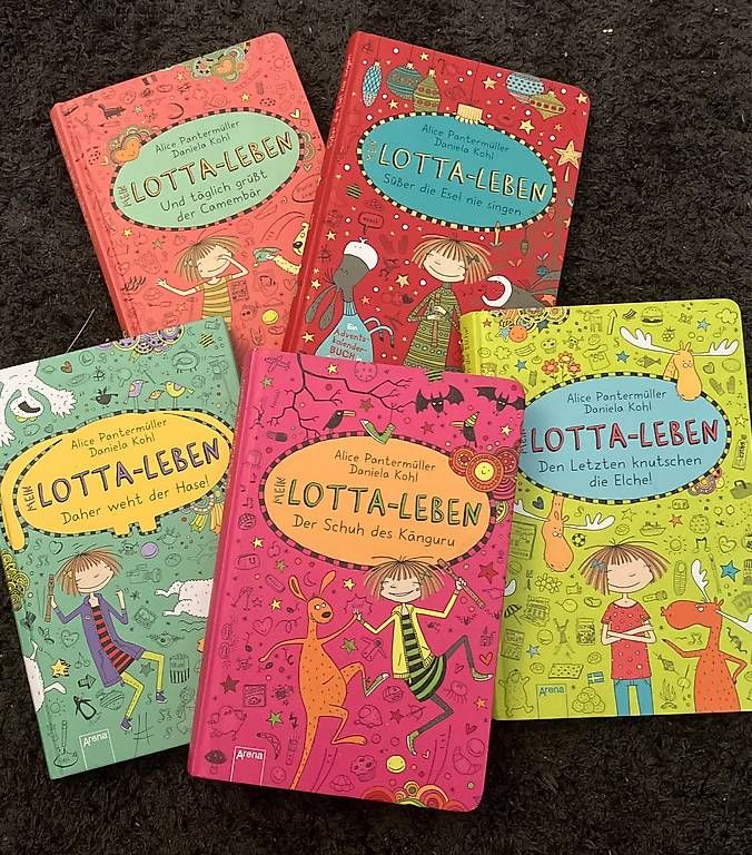 Bücher: 5 Lotta Leben Kinderbücher Bundle – Gebraucht aus Wil SG von rah_2pfv