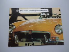 MG B Prospekt / CH in Deutsch