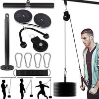 Kabelzug Latzug Trizepstrainer Armtrainer mit Trizepsseil