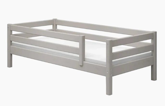 Flexa Letti: Kinderbett Flexa 90x200 cm, grau mit passender Matratze – Usato da Zürich venduto da BCM23