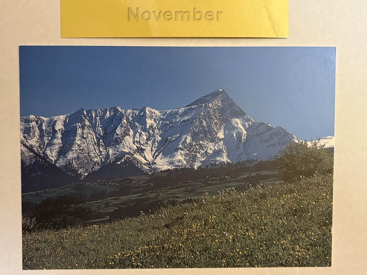 Cartoline postali: AK von Heinzenberg mit Piz Beverin – Usato da Rümlang venduto da Kartenpost1