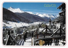 Davos Höhenpromenade mit Rinerhorn und Tinzenhorn GR