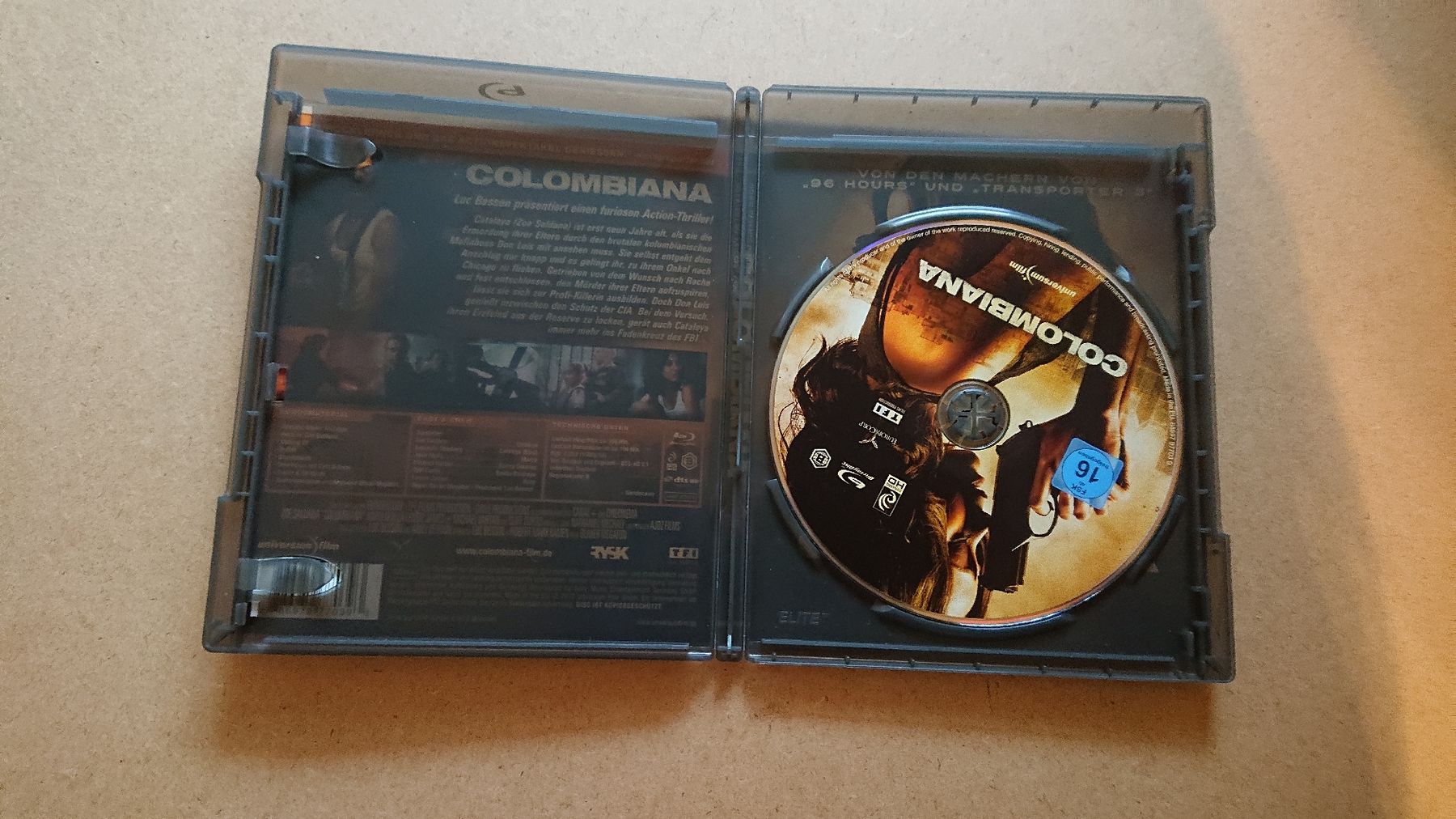 Tous les DVDs: COLOMBIANA Blu-ray – D'occasion à Chur par FreakofRarity 2