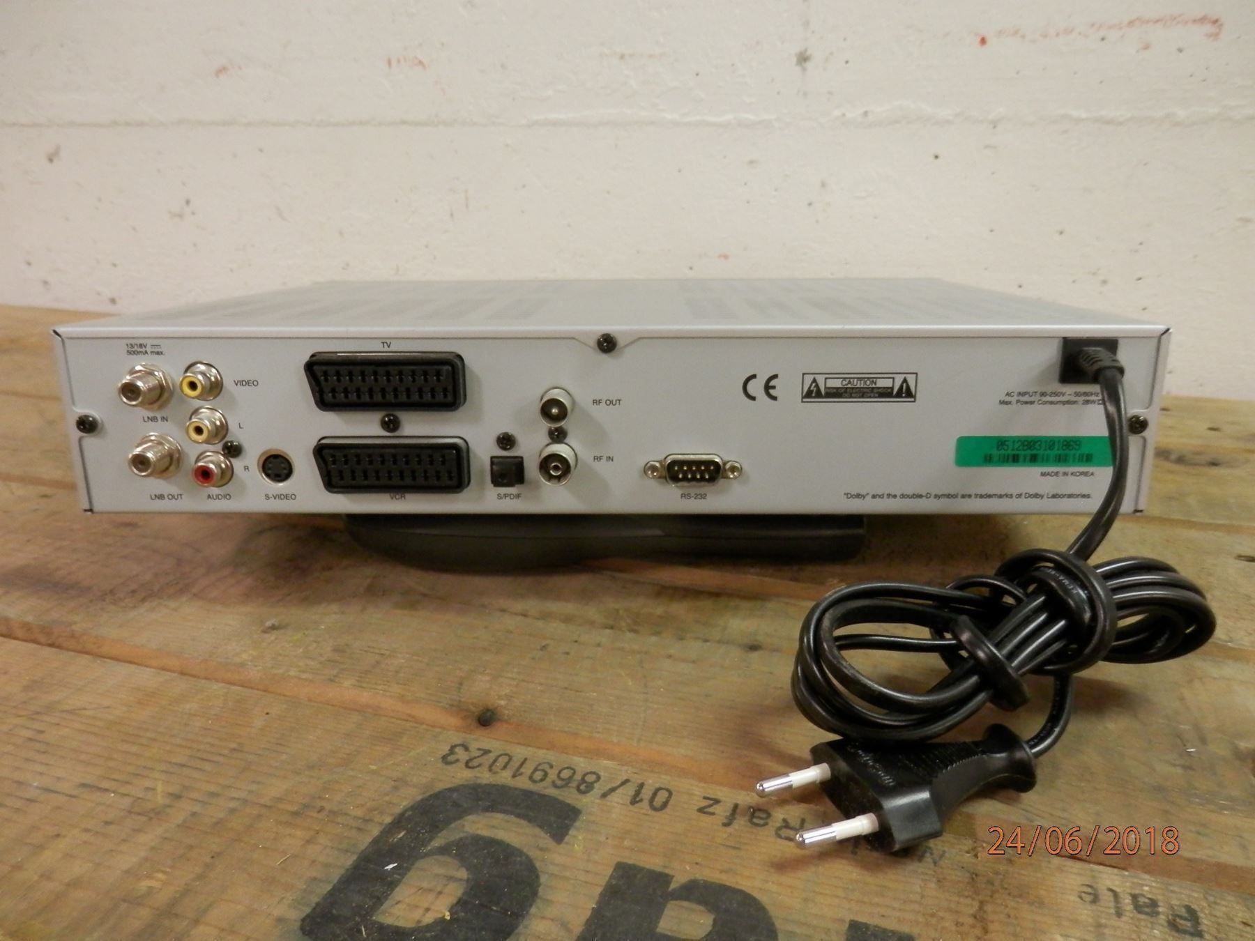 Topfield Ricevitori: TOPFIELD Satelliten Empfänger TF5000CI – Usato da Au ZH venduto da Drecom 4