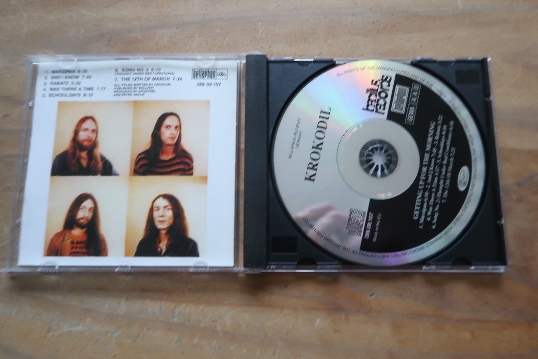 CD: KROKODIL - GETTING UP FOR THE MORNING - CD – Usato da Basel venduto da Patiscat 3
