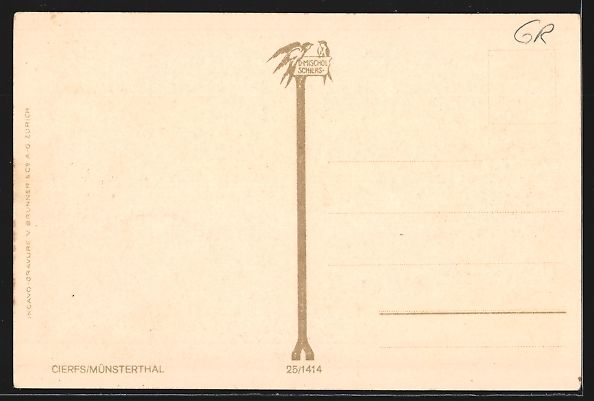 Cartoline postali: AK Cierfs, Teilansicht – Usato da Berlin venduto da bartko-reher 1