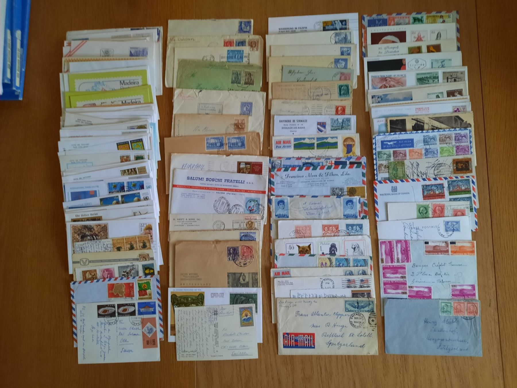 Tutti i francobolli: Ganze Welt, über 200 Briefe – Usato da Trimbach venduto da monga01