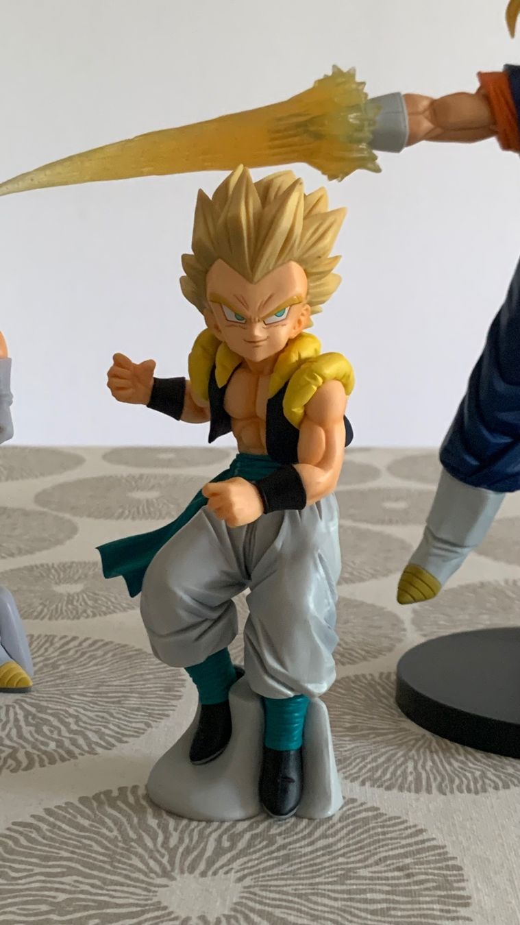 Statuette: Gotenks SSJ-Dragon Ball Z-Solid Edge Works-Banpresto – Usato da Lugano venduto da weltende
