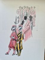 La Route de Rome 1947 Aquarelles