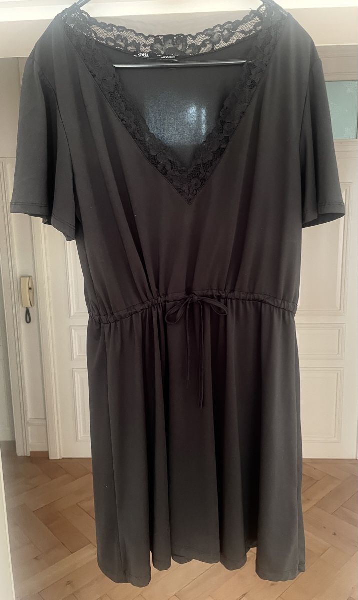Zara Kleider: Schwarzes Kleid von Zara – Gebraucht aus Zürich von pgr_9pzn