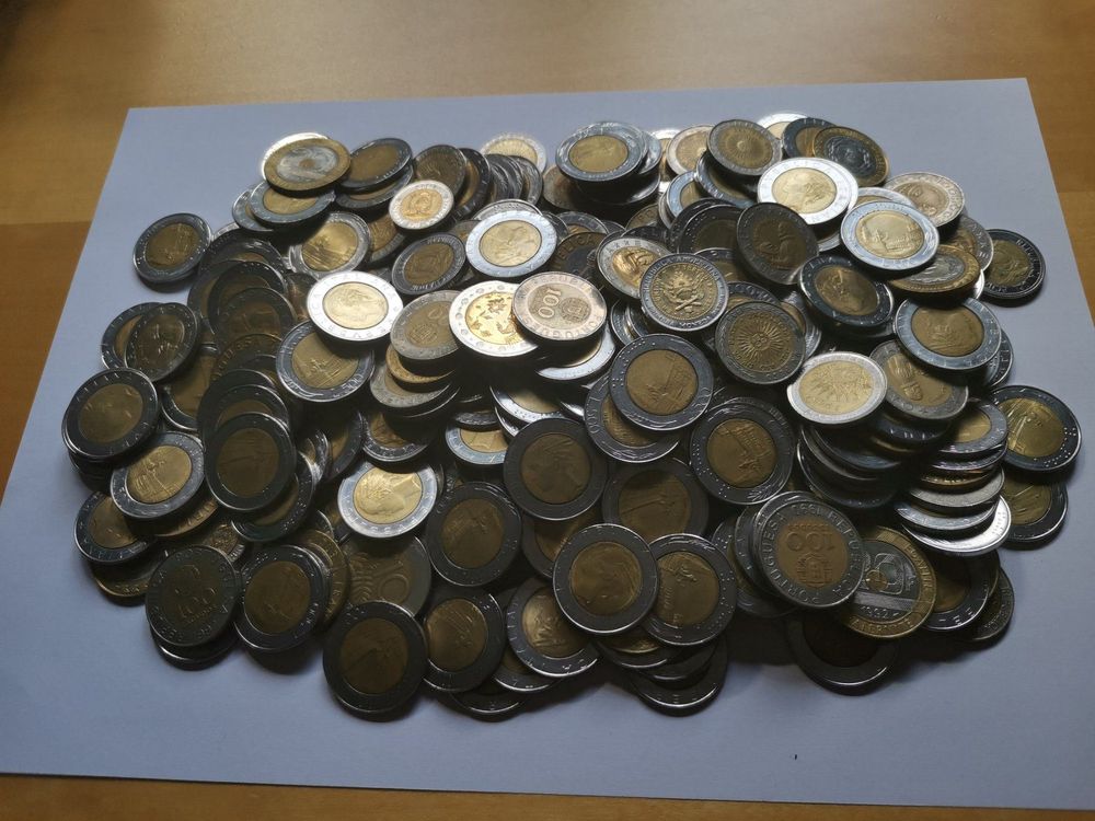 Kiloware Münzen Sammellot Konvolut - Kiloware - Nur Exotische Münzen Aus Welt - 1 KILOGRAMM - 1 Münzsammler Lot