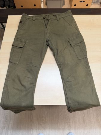 Riding Culture Motorradjeans, Cargo Men, olive