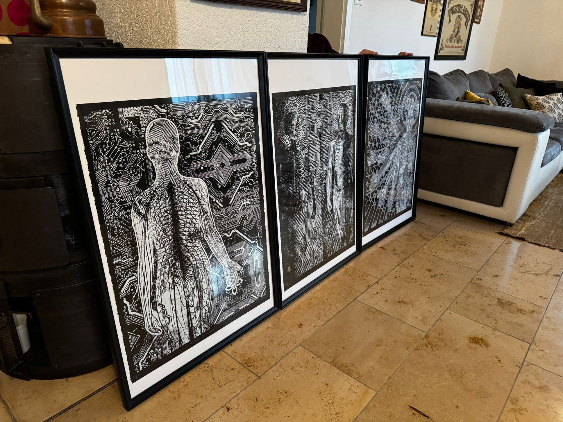 Foto & Immagini: BEYOND TRYPTIC von Nathan Mould incl. Rahmen – Usato da Wettingen venduto da Cedimental 1