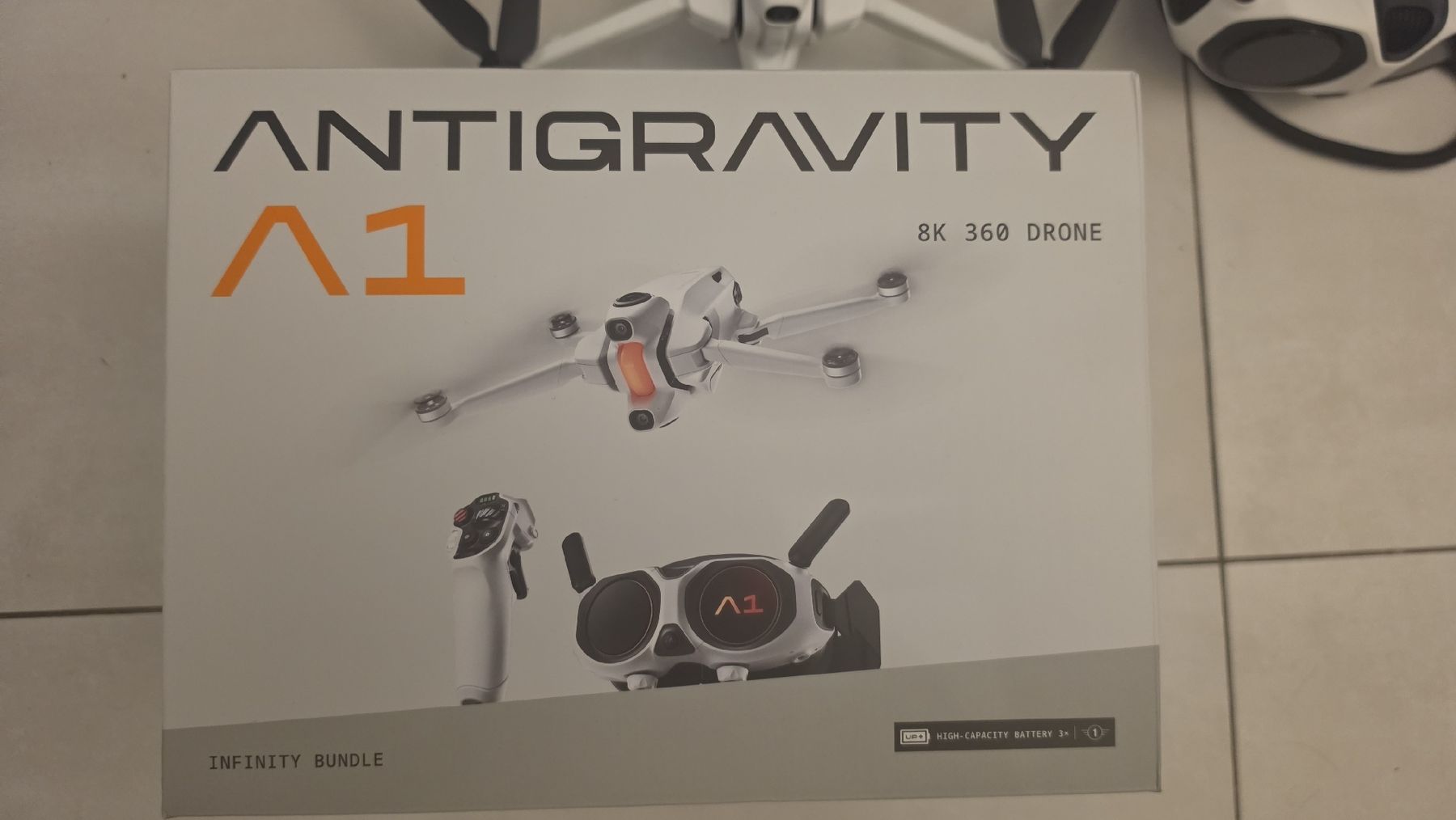 Infiniti Modellismo RC: Antigravity A1 8K 360 Drone Infinity Bundle Set – Nuovo (secondo la descrizione) da Klingnau venduto da den_xtw8