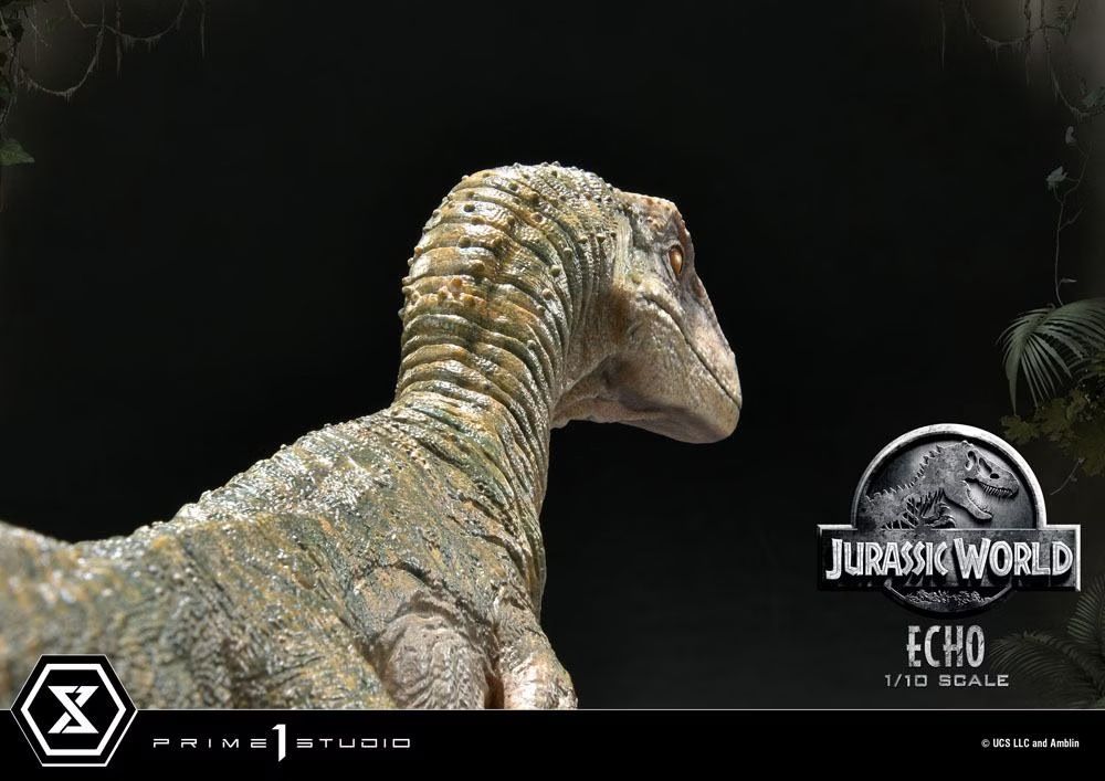 Figuren: Prime 1 Studio Jurassic World: Fallen Kingdom: Echo - 1/10 – Neu und originalverpackt aus Kestenholz von Yosh 1
