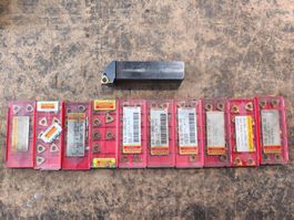 1x Gewindedrehstahl / Wendeplattenhalter inkl. Platten MP022