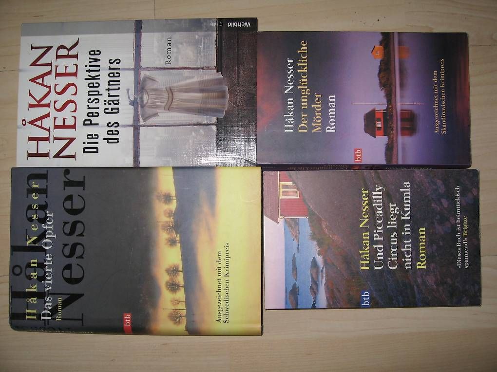Libri: Nochmals 4 Thriller von Hakan Nesser – Usato da Zürich venduto da Biker612