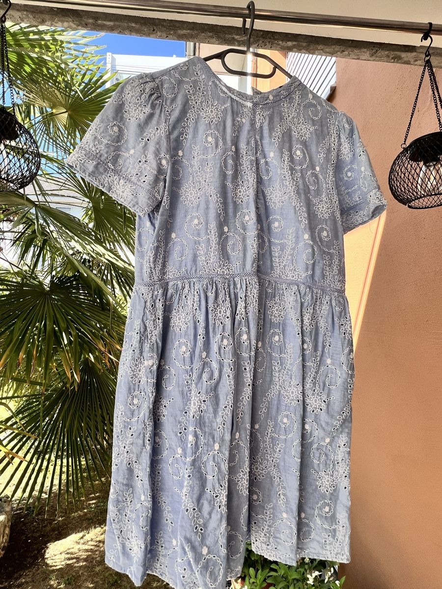 Superdry Kleider: Kleid Superdry Boutique hellblau Grösse EU 40 – Gebraucht aus Giebenach von Janosch79