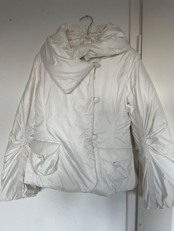 Elegante Daunenjacke Georges Rech Gr. 38 weiss