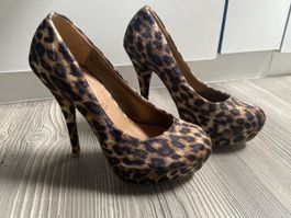 High Heels in Leopardenmuster Gr37