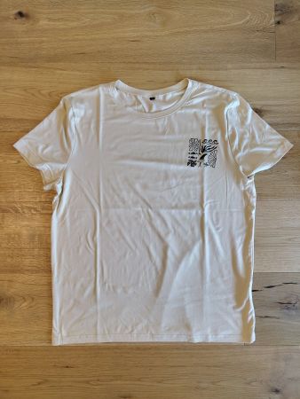Tshirt sea L cream