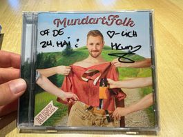 CD Kunz Mundartfolks mit Unterschrift