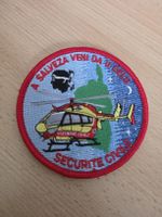 Patch Securite Civile Corse helicopter brodé