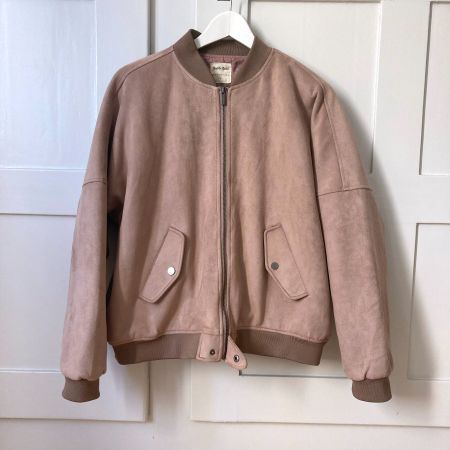 Übergangsjacke (Stil Bomber-/Collegejacke) / Grösse L