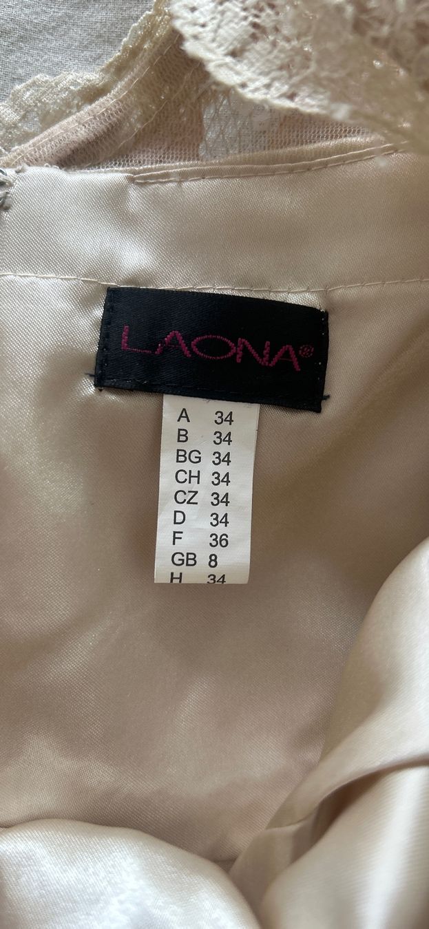 Kleider: Kleid beige/rosé Gr. 34 – Gebraucht aus Baden von jas_xrz5 3