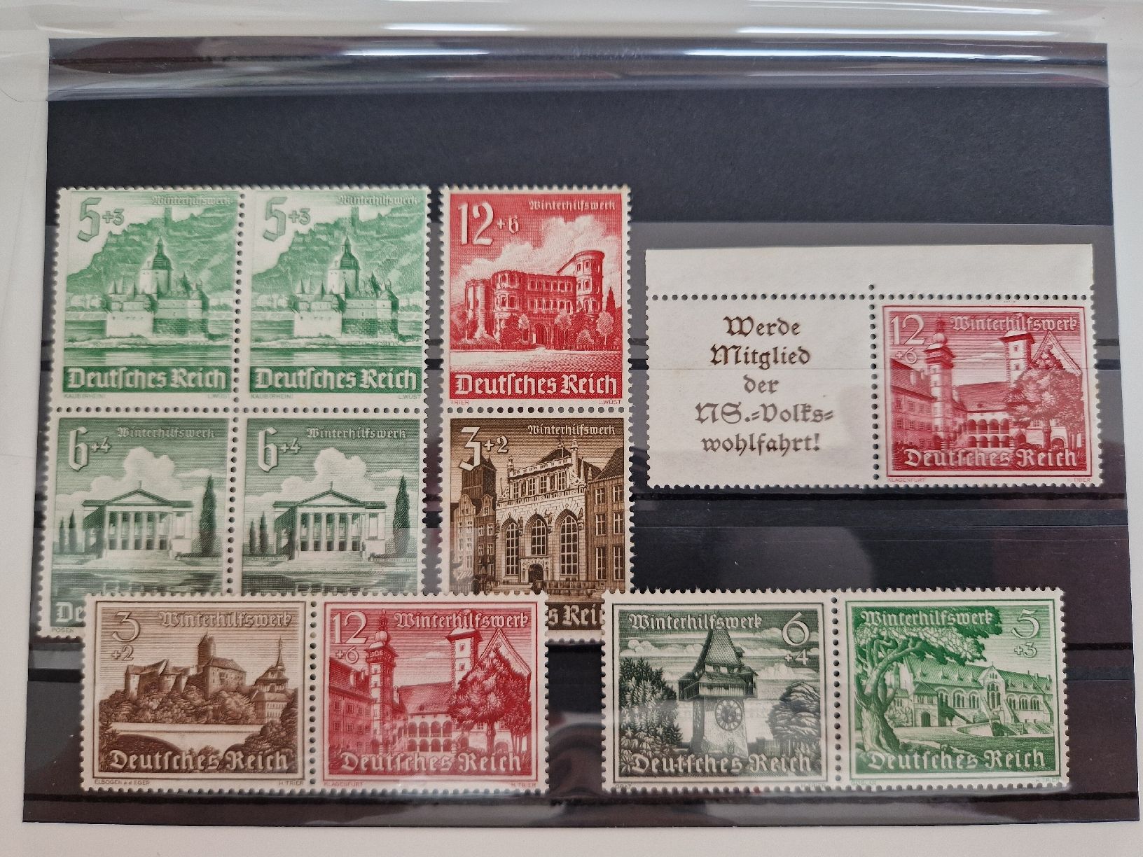 Tous les timbres: Deutsches Reich Briefmarken POSTFRISCH – Neuf (Voir description) à St. Gallen par Enrico_SG