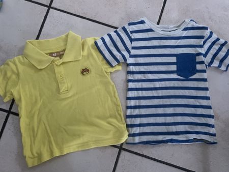 2 Manor Sommer T-Shirts Gr.  92, Top Zustand!