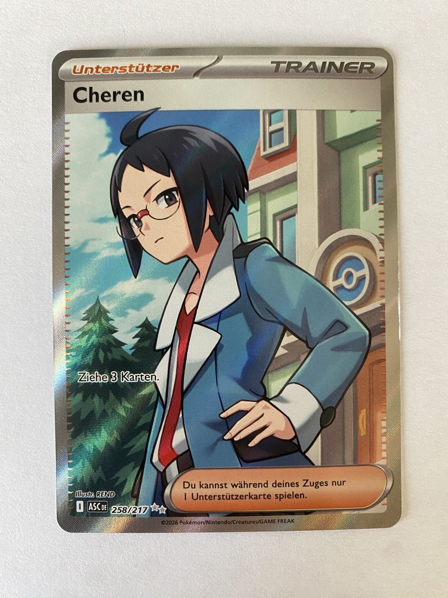 Pokémon Cartes à collectionner: Cheren Asc – Neuf (Voir description) à Herznach par Terratemptrop