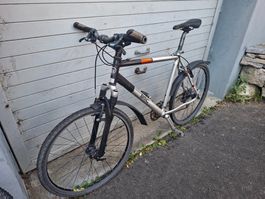 BMC Mountainbike gebraucht mit Federgabel und Schutzblechen
