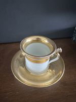 Antike Tasse aus Porzellan Empire